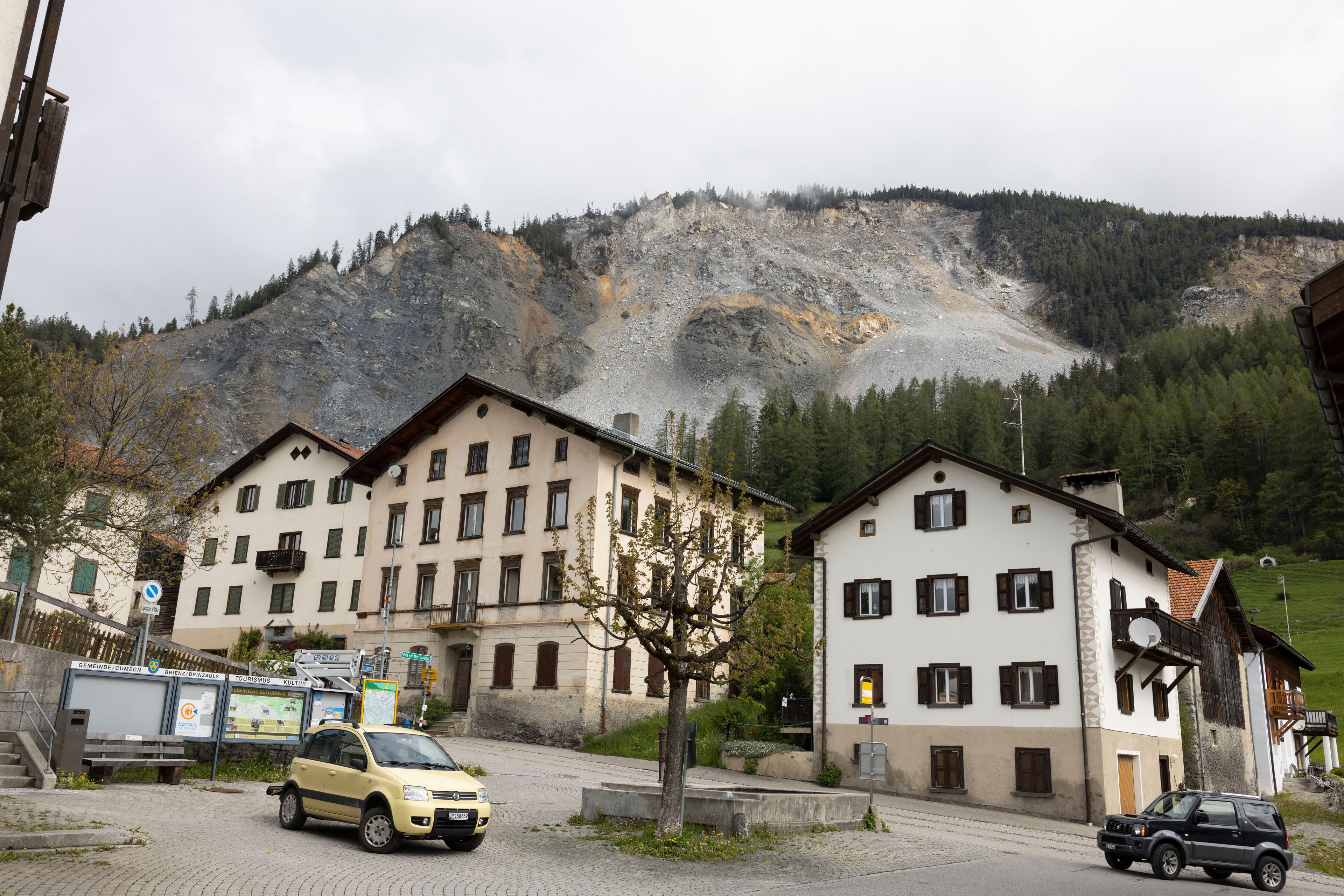 Swiss villagers told to get ready to evacuate after Alpine rockslide alert -- again