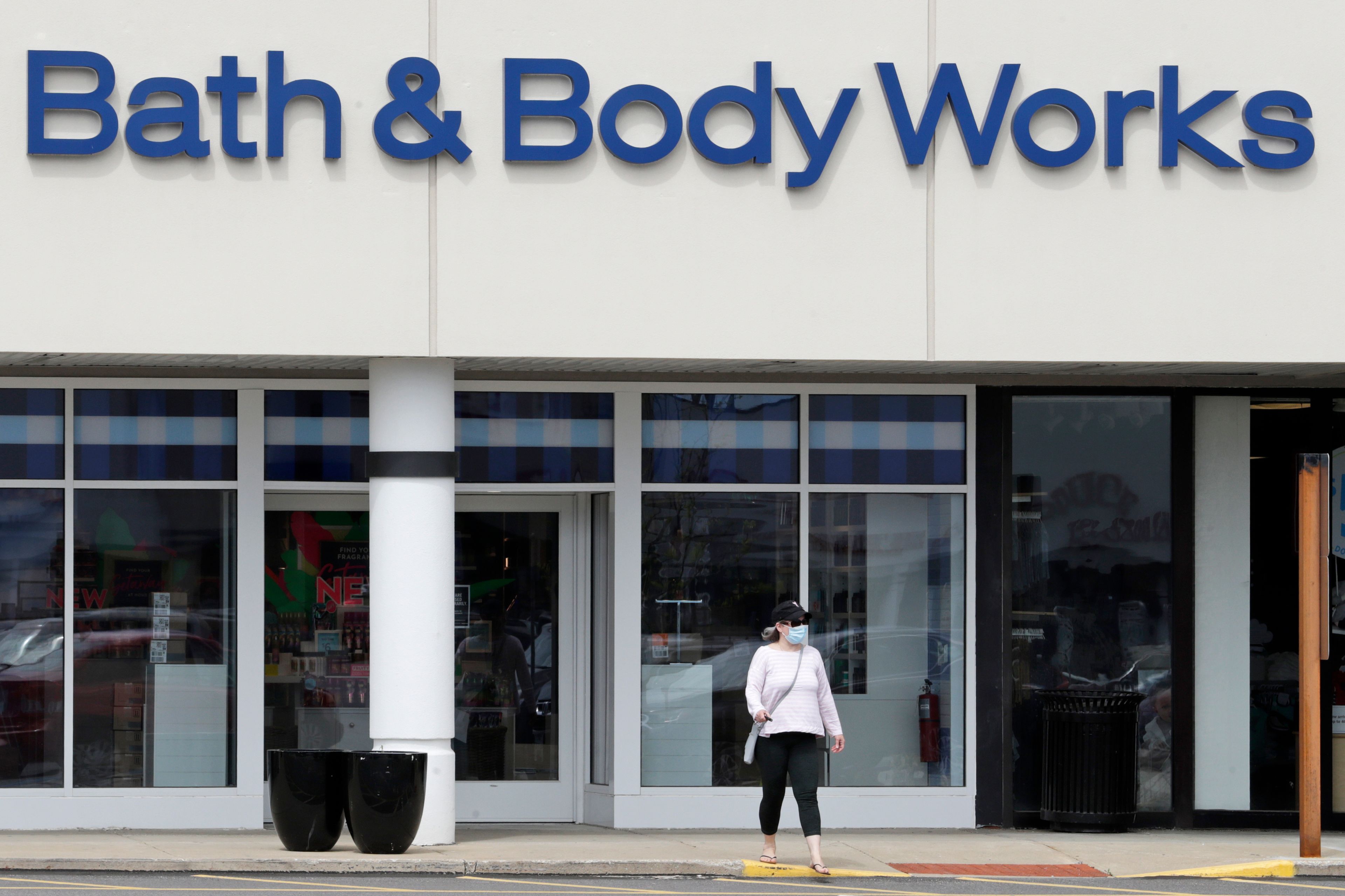 FILE - A Bath & Body Works store is shown on May 21, 2020, in Mayfield Heights, Ohio. (AP Photo/Tony Dejak, File)