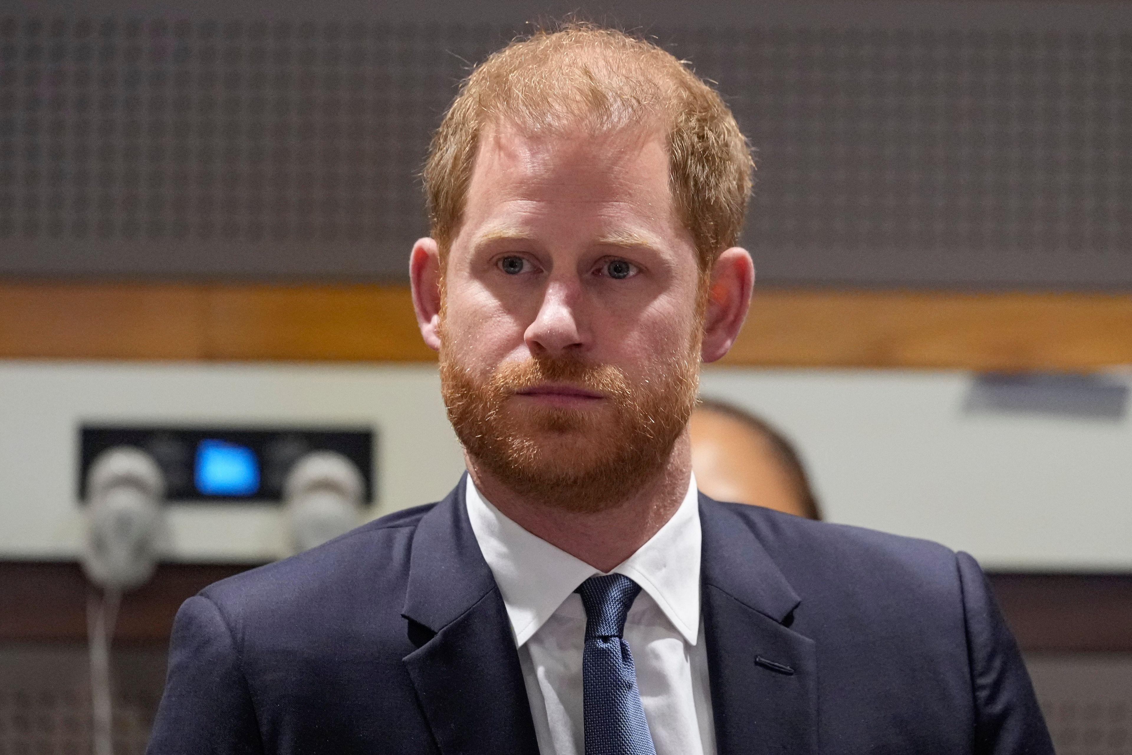 FILE - Britain's Prince Harry speaks during a high level event sponsored by Lesotho at U.N. headquarters, Tuesday, Sept. 24, 2024. (AP Photo/Frank Franklin II, File)