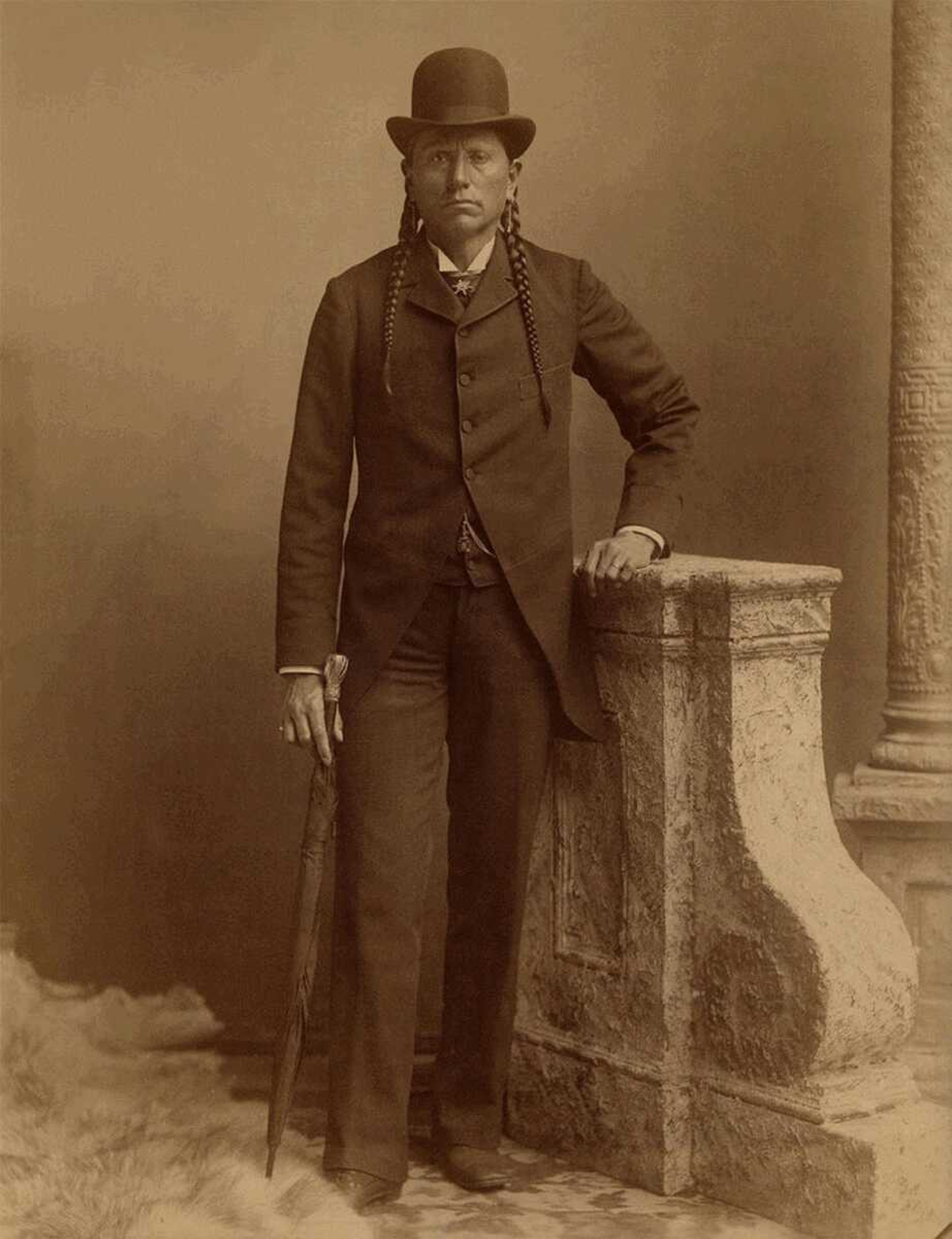 Quanah Parker in about 1890.