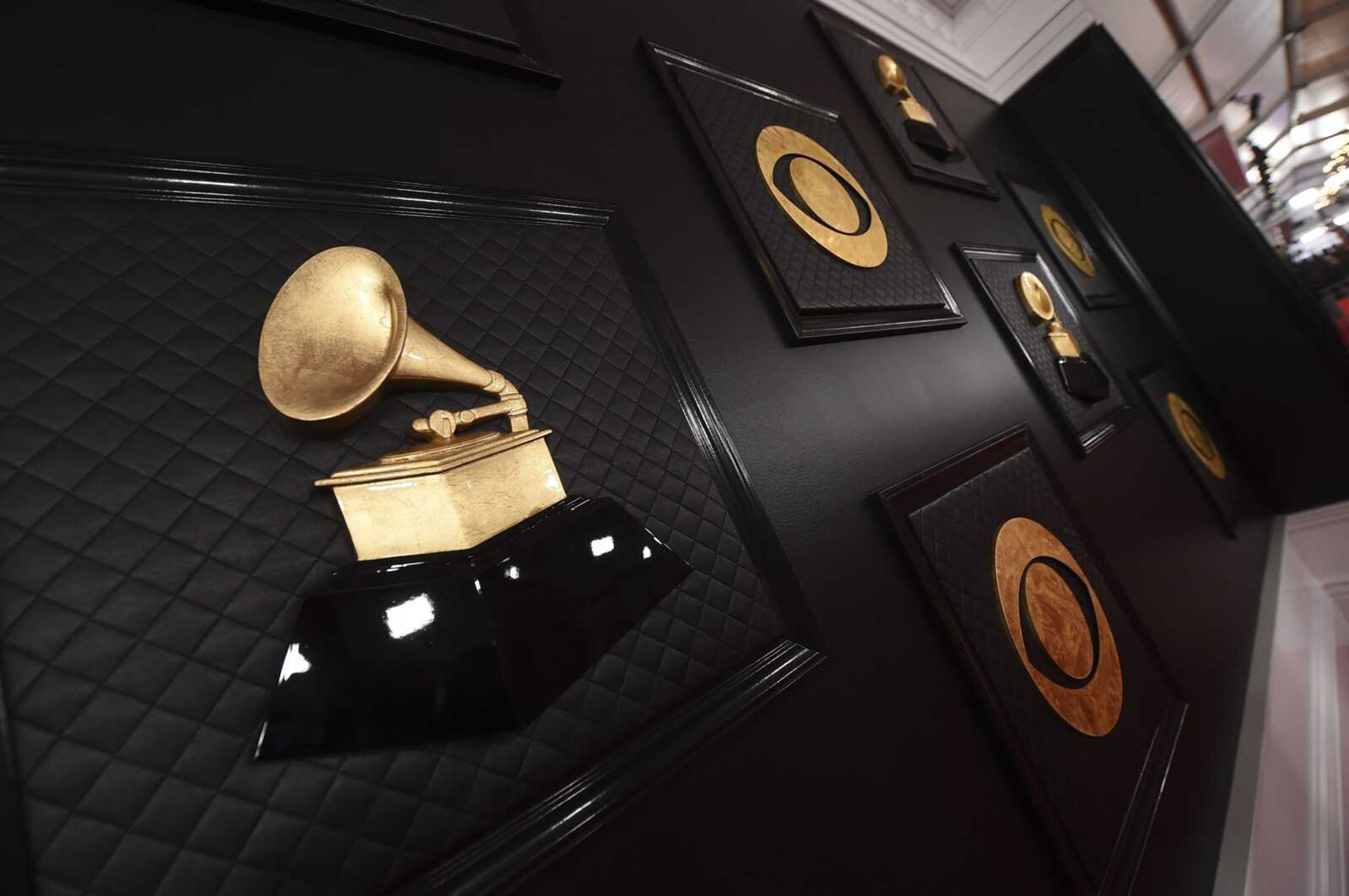 A view of the red carpet appears prior to the start of the 62nd annual Grammy Awards on Jan. 26 in Los Angeles. The Recording Academy told The Associated Press on Tuesday that the 63rd annual Grammy Awards will no longer take place on its original Jan. 31 date in Los Angeles and will broadcast in March because of a recent surge in coronavirus cases and deaths.