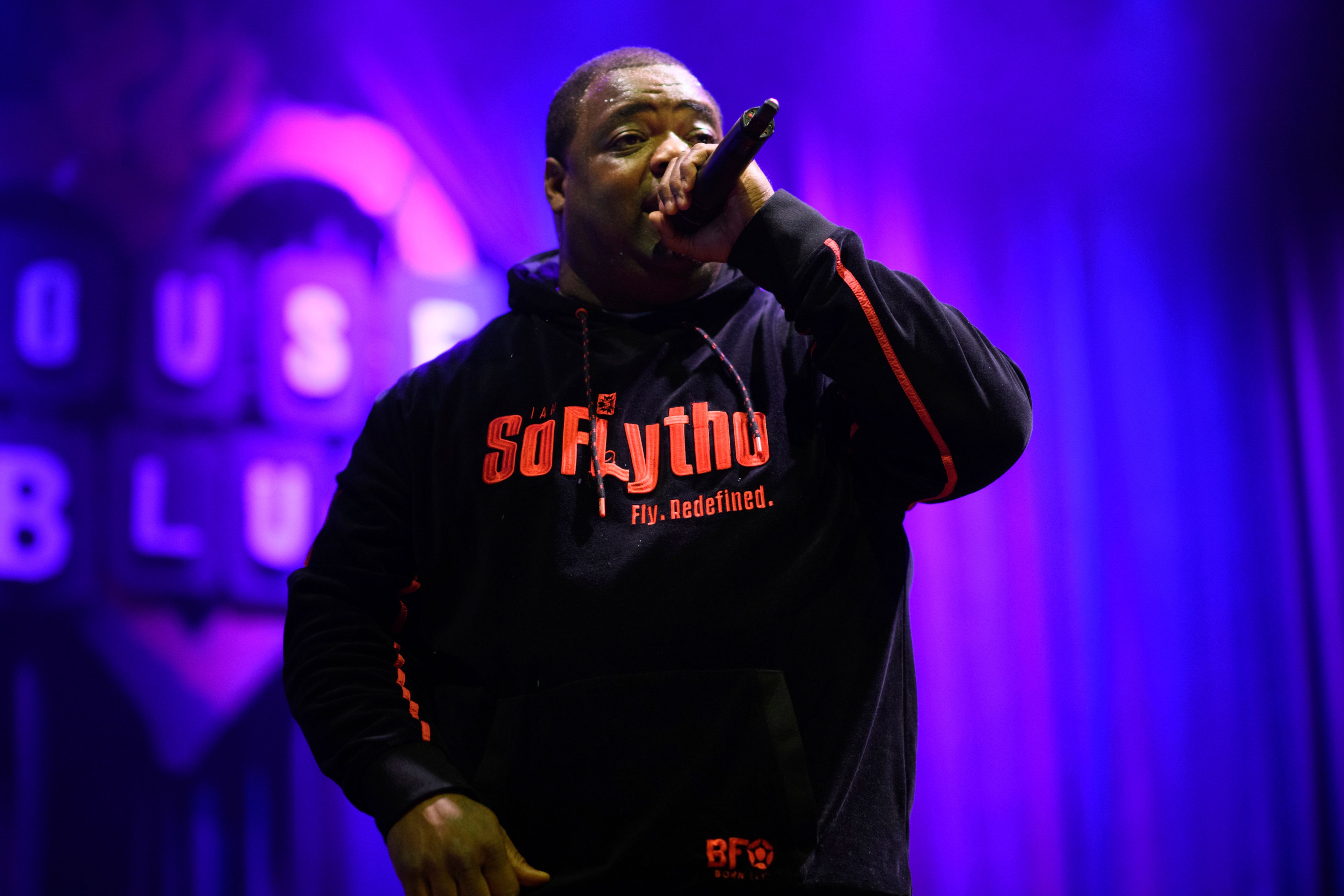 Big Pokey performs during the birthday celebration for Z-Ro at The House of Blues in Downtown Houston on Sunday, Jan. 19, 2020. Milton Powell, a Houston rapper who performed under the name Big Pokey and is credited with elevating the city's hip-hop scene, died Sunday, June 18, 2023, after collapsing during a show in Texas, according to a local justice of the peace. He was 48. (Jamaal Ellis/Houston Chronicle via AP)