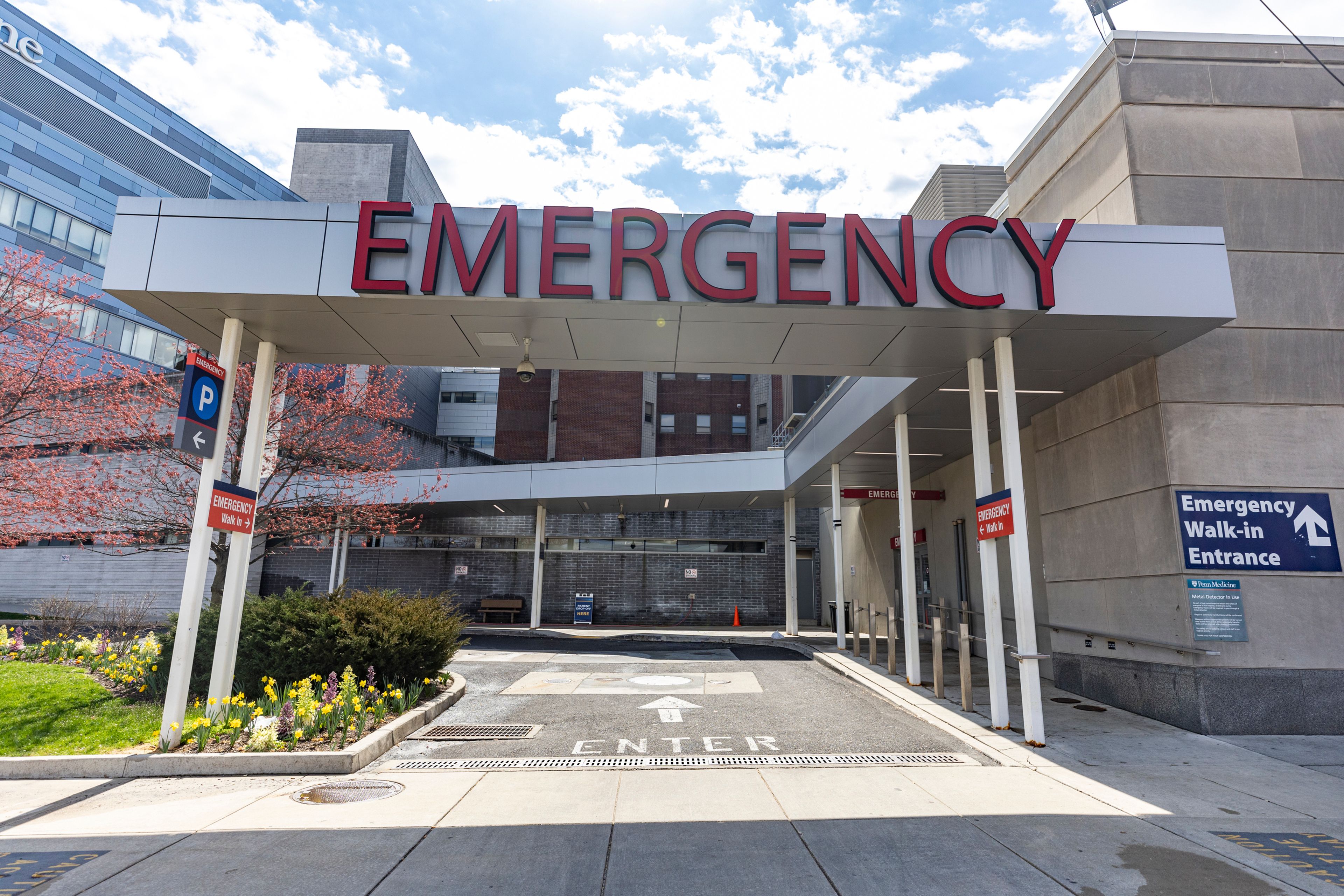 A vehicle dropping off a shooting victim struck 3 nurses, critically wounding 1